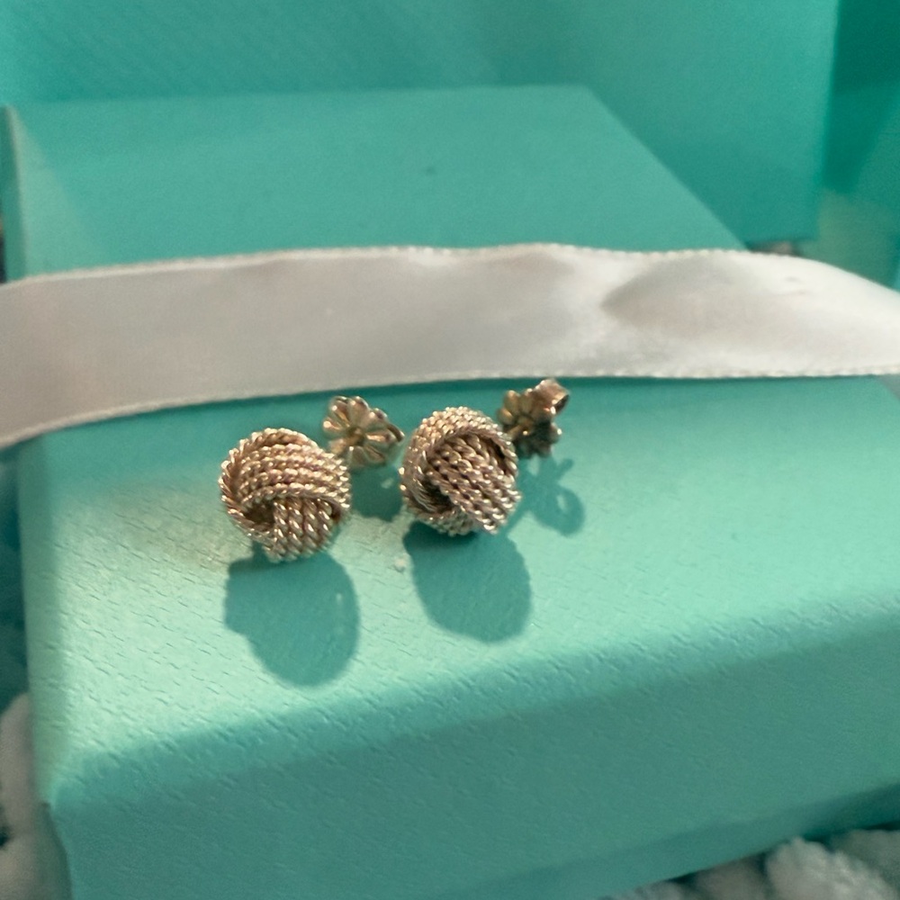 Tiffany & Co Twist Knot Earrings